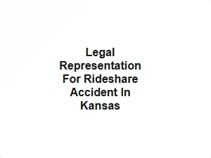 Legal Representation for Rideshare Accident in Kansas